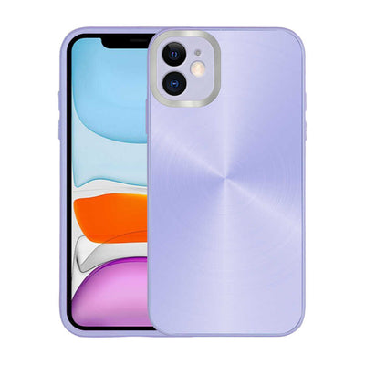 Apple iPhone 11 Kılıf Kamera Korumalı Sert Zore Desa Kapak Lila