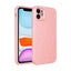 Apple iPhone 11 Kılıf Kamera Korumalı Simli Lüks Zore Koton Kapak Pembe