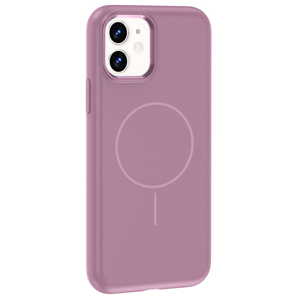 Apple iPhone 11 Kılıf M-Safe Şarj Özellikli Metal Kamera Çerçeveli Zore Edi Silikon Kapak Lacivert