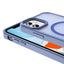 Apple iPhone 11 Kılıf M-safe Şarj Özellikli Mat Arka Yüzey Zore Sio Kapak Derin Mor