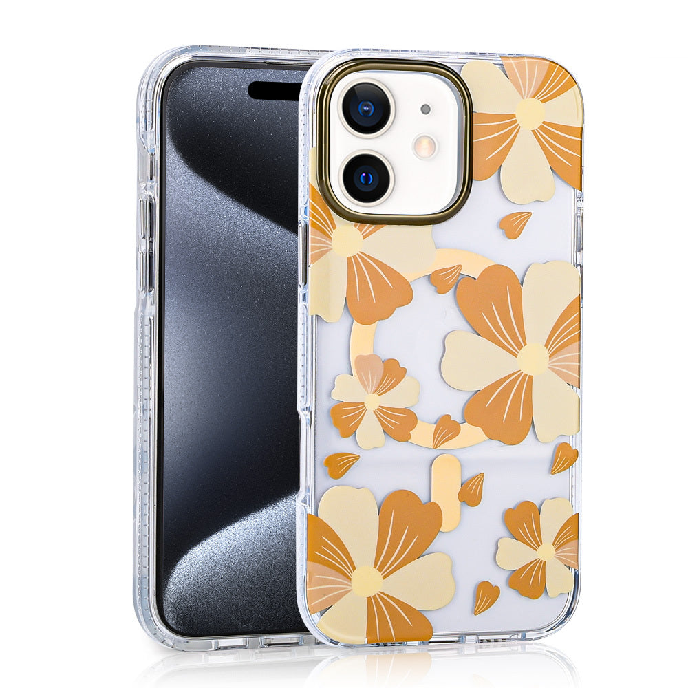 Apple iPhone 11 Kılıf M-safe Şarj Özellikli Zore Papat Kapak Pembe