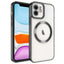 Apple iPhone 11 Kılıf M-safe Wireless Şarj Özellikli Zore Setro Silikon