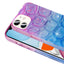 Apple iPhone 11 Kılıf Simli 3D Desenli Zore Hacar Kapak Pembe-Mor