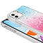 Apple iPhone 11 Kılıf Simli Desenli Parlak Zore Task Kapak Mavi