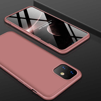 Apple iPhone 11 Kılıf Zore Ays Kapak Rose Gold