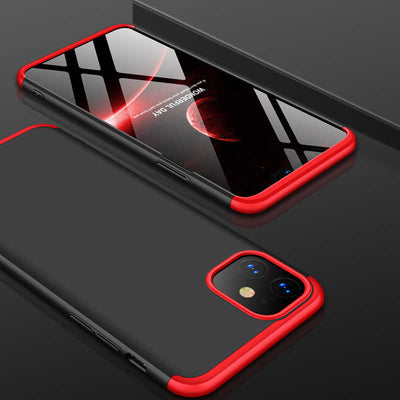 Apple iPhone 11 Kılıf Zore Ays Kapak Siyah-Gold