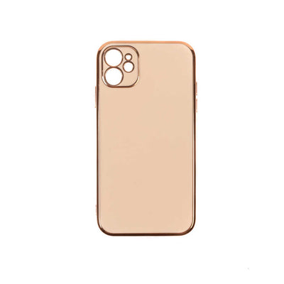 Apple iPhone 11 Kılıf Zore Bark Kapak Krem