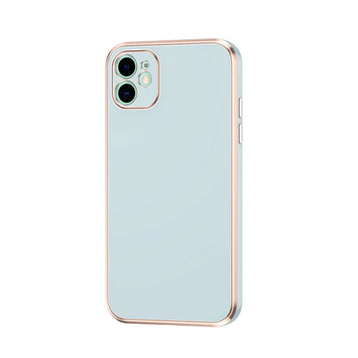 Apple iPhone 11 Kılıf Zore Bark Kapak Mavi Açık