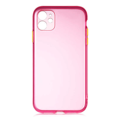 Apple iPhone 11 Kılıf Zore Bistro Kapak Sarı