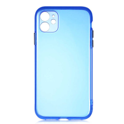 Apple iPhone 11 Kılıf Zore Bistro Kapak Mavi