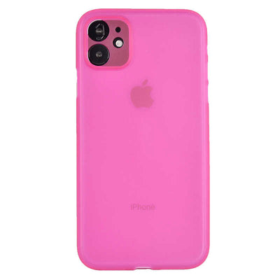 Apple iPhone 11 Kılıf Zore Eko PP Kapak Pembe