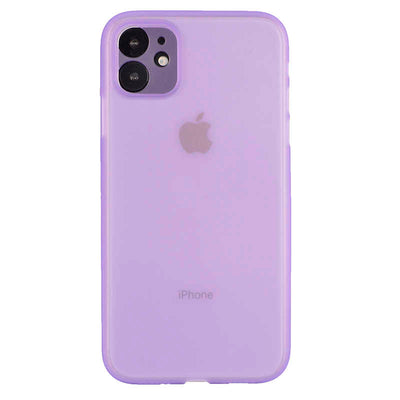 Apple iPhone 11 Kılıf Zore Eko PP Kapak Mor