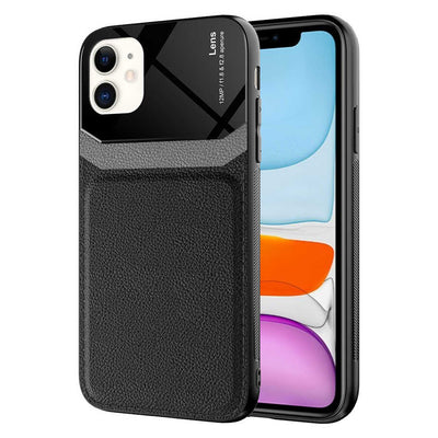Apple iPhone 11 Kılıf Zore Emiks Kapak Siyah