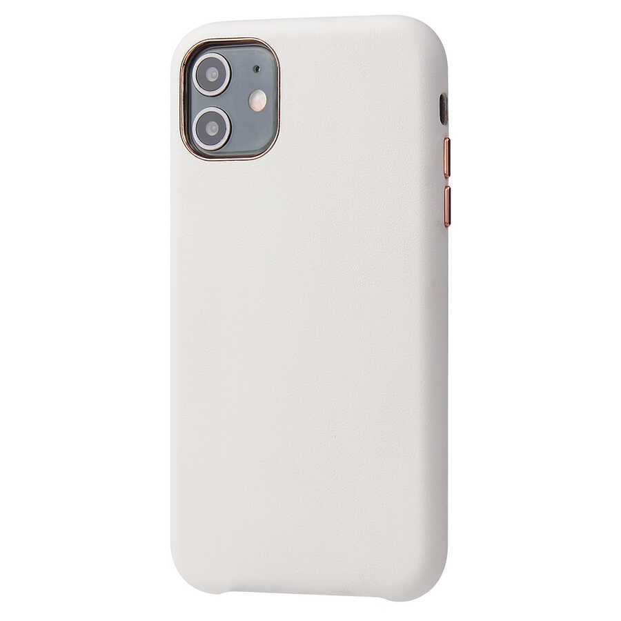 Apple iPhone 11 Kılıf Zore Eyzi Kapak Beyaz