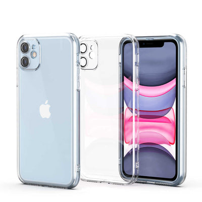 Apple iPhone 11 Kılıf Zore Fizy Kapak Renksiz