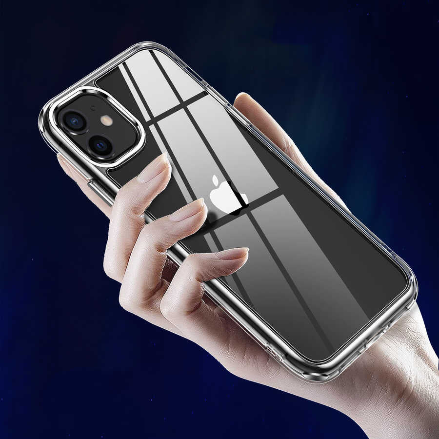 Apple iPhone 11 Kılıf Zore Forst Kapak Renksiz