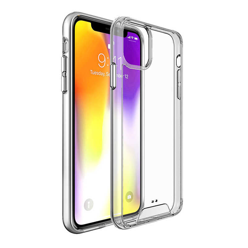 Apple iPhone 11 Kılıf Zore Gard Silikon Renksiz