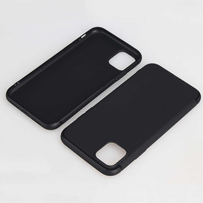 Apple iPhone 11 Kılıf Zore İmax Silikon Siyah