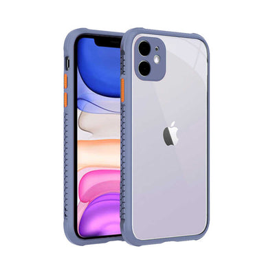 Apple iPhone 11 Kılıf Zore Kaff Kapak Koyu Mor