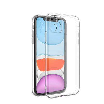Apple iPhone 11 Kılıf Zore Kamera Korumalı Süper Silikon Kapak Renksiz
