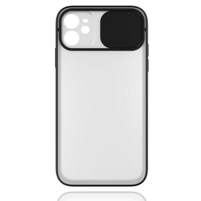 Apple iPhone 11 Kılıf Zore Lensi Kapak Koyu Yeşil