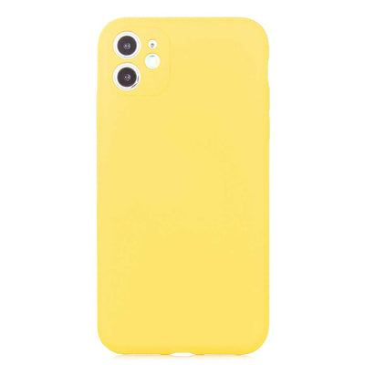 Apple iPhone 11 Kılıf Zore Mara Kapak Sarı