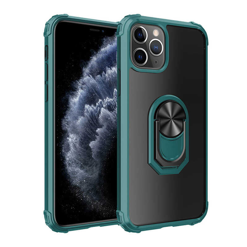 Apple iPhone 11 Pro Max Kılıf Zore Mola Kapak Yeşil