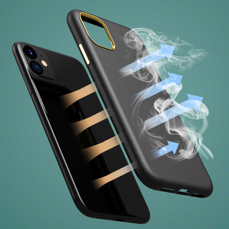 Apple iPhone 11 Kılıf Zore Natura Kapak Yeşil