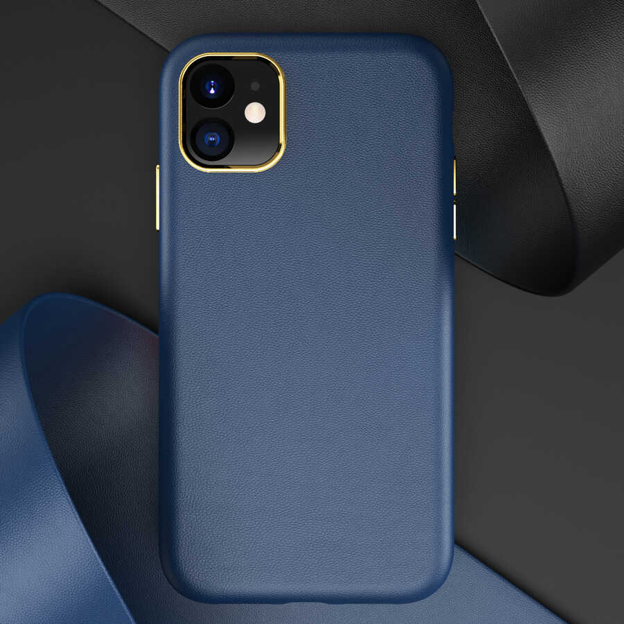 Apple iPhone 11 Kılıf Zore Natura Kapak Siyah