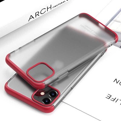 Apple iPhone 11 Kılıf Zore Nili Kapak Kırmızı