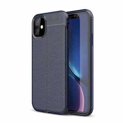 Apple iPhone 11 Kılıf Zore Niss Silikon Kapak Lacivert