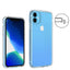 Apple iPhone 11 Kılıf Zore Nitro Anti Shock Silikon Renksiz
