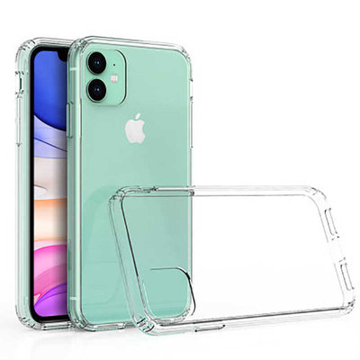 Apple iPhone 11 Kılıf Zore Nitro Anti Shock Silikon Renksiz