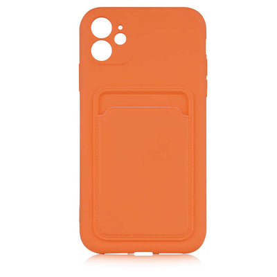 Apple iPhone 11 Kılıf Zore Ofix Kapak Turuncu
