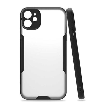 Apple iPhone 11 Kılıf Zore Parfe Kapak Siyah