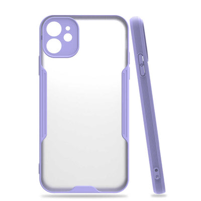 Apple iPhone 11 Kılıf Zore Parfe Kapak Mor