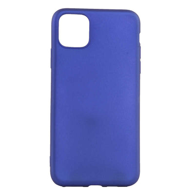 Apple iPhone 11 Kılıf Zore Premier Silikon Kapak Saks Mavi