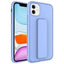 Apple iPhone 11 Kılıf Zore Qstand Kapak Pembe