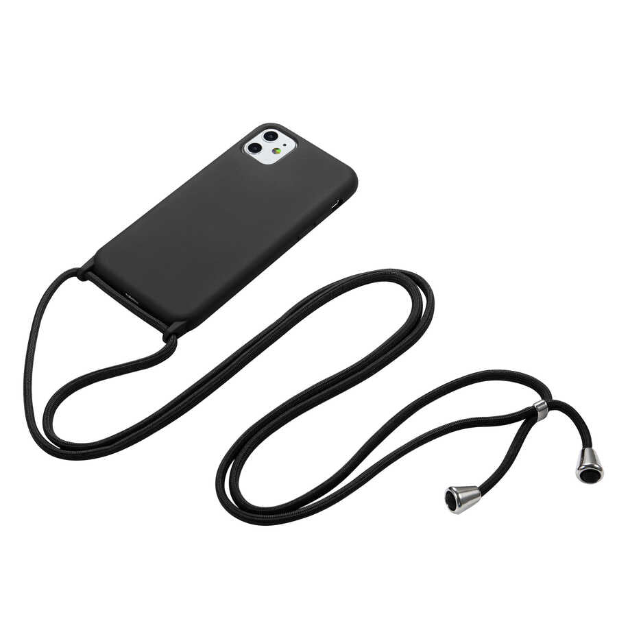 Apple iPhone 11 Kılıf Zore Ropi Kapak Kırmızı