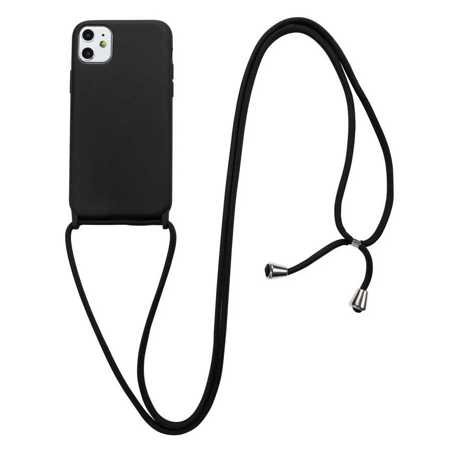 Apple iPhone 11 Kılıf Zore Ropi Kapak Mor