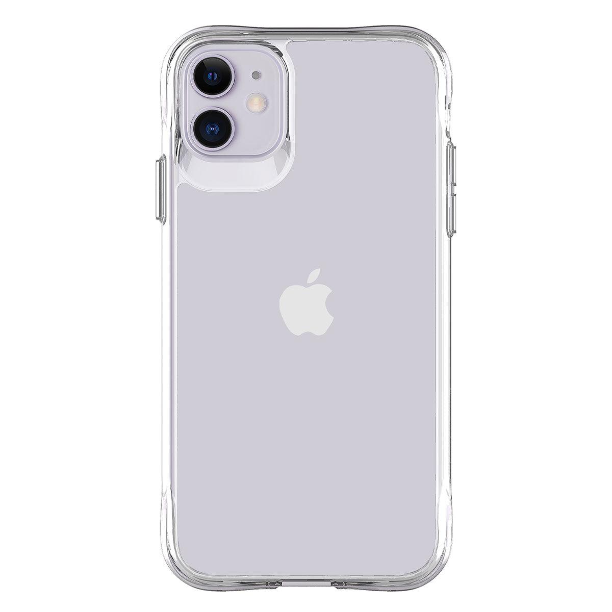 Apple iPhone 11 Kılıf Zore Şeffaf Ultra İnce Airbag Tasarımlı Okka Kapak Renksiz