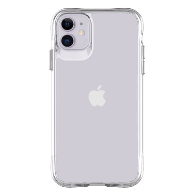 Apple iPhone 11 Kılıf Zore Şeffaf Ultra İnce Airbag Tasarımlı Okka Kapak Renksiz