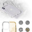 Apple iPhone 11 Kılıf Zore Şeffaf Ultra İnce Airbag Tasarımlı Okka Kapak Renksiz
