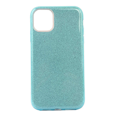 Apple iPhone 11 Kılıf Zore Shining Silikon Mavi