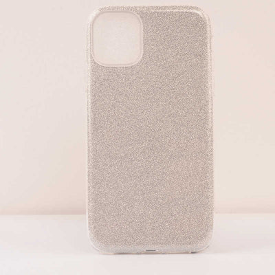 Apple iPhone 11 Kılıf Zore Shining Silikon Gümüş