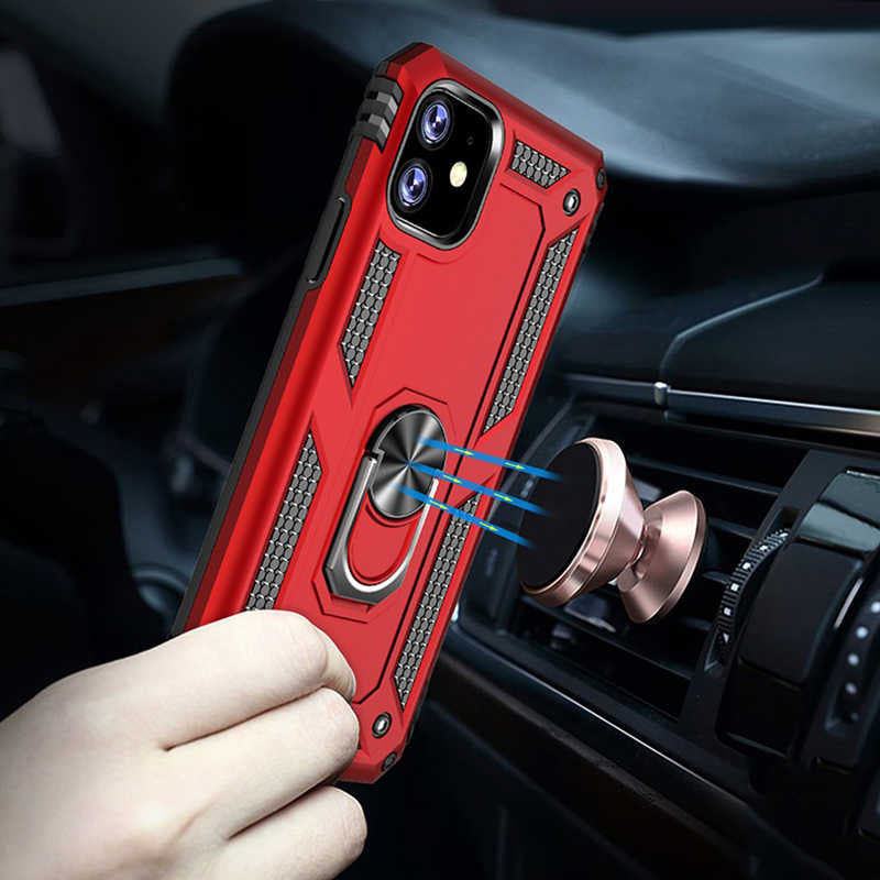 Apple iPhone 11 Kılıf Zore Vega Kapak Mavi