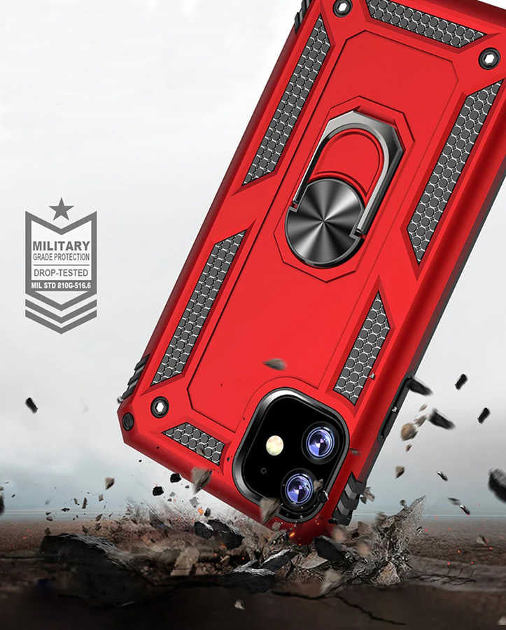 Apple iPhone 11 Kılıf Zore Vega Kapak Siyah