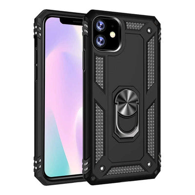 Apple iPhone 11 Kılıf Zore Vega Kapak Siyah