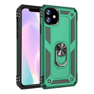 Apple iPhone 11 Kılıf Zore Vega Kapak Yeşil