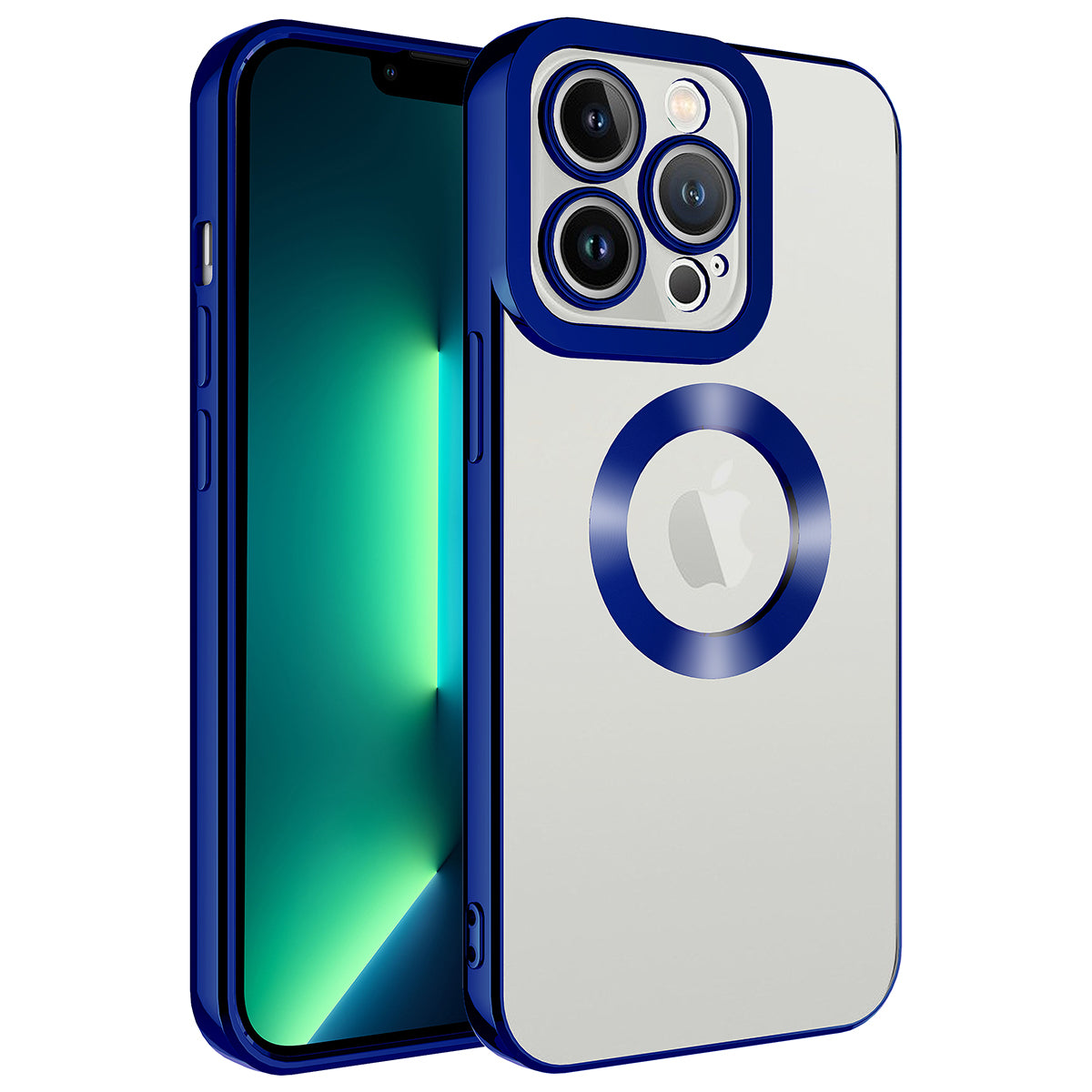 Apple iPhone 11 Pro Kılıf Kamera Korumalı Logo Gösteren Zore Omega Kapak